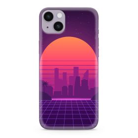 Futrola - maska ultra tanki print providna NEON WAVE za iPhone 14 Plus (6.7) NW04 (MS).