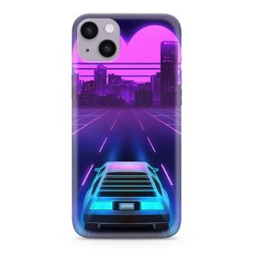 Futrola - maska ultra tanki print providna NEON WAVE za iPhone 14 Plus (6.7) NW02 (MS).