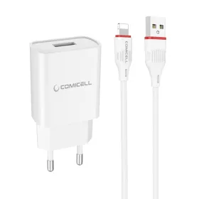 Kucni punjac Comicell Superior CO-DC21 2.1A Lightning beli (MS).
