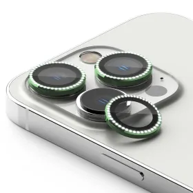 Zastita za kameru DIAMOND za iPhone 15 Pro (6.1)/iPhone 15 Pro Max (6.7) zelena (MS).