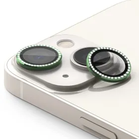 Zastita za kameru DIAMOND za iPhone 15 (6.1)/iPhone 15 Plus (6.7) zelena (MS).