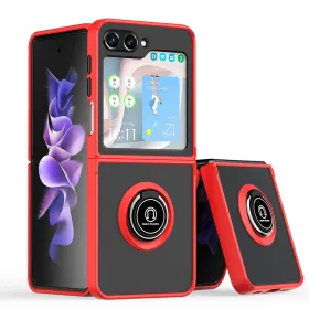 Futrola - maska Frosted Shockproof za Samsung Galaxy Z Flip 6 crvena.