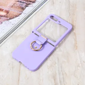 Futrola - maska Slim PC Protective za Samsung Galaxy Z Flip 6 ljubicasta.