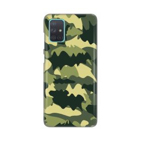 Silikonska futrola - maska print Skin za Samsung A715F Galaxy A71 Army.