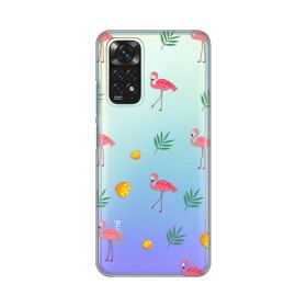 Silikonska futrola - maska print Skin za Xiaomi Redmi Note 11/Redmi Note 11s Flamingos.