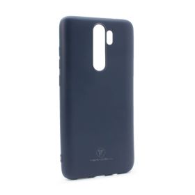 Futrola - maska Teracell Giulietta za Xiaomi Redmi Note 8 Pro mat tamno plava.