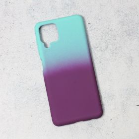 Futrola - maska Double Color za Samsung A225 Galaxy A22 mint-ljubicasta.