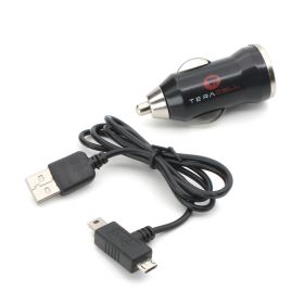 Auto punjac Teracell micro/mini USB crni.