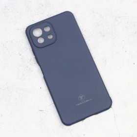 Futrola - maska Teracell Giulietta za Xiaomi Mi 11 Lite mat tamno plava.