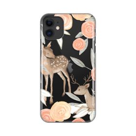 Silikonska futrola - maska print Skin za iPhone 11 6.1 Flower Deer.