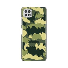 Silikonska futrola - maska print Skin za Samsung A226 Galaxy A22 5G Army.