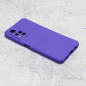 Futrola - maska Teracell Giulietta za Xiaomi Redmi Note 11T 5G/Poco M4 Pro 5G mat ljubicasta.