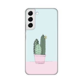 Silikonska futrola - maska print za Samsung Galaxy S22 Plus Cactus.