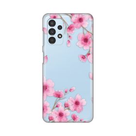 Silikonska futrola - maska print Skin za Samsung A135 Galaxy A13 4G Rose flowers.