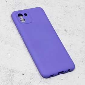 Futrola - maska Teracell Giulietta za Samsung A035 Galaxy A03 mat ljubicasta.