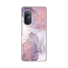 Silikonska futrola - maska print za Huawei Nova 9 SE/Honor 50 SE Pink Marble.