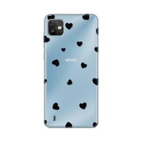 Silikonska futrola - maska print Skin za Wiko Y82 Hearts.