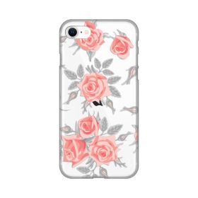 Silikonska futrola - maska print Skin za iPhone 7/8/SE 2020/2022 Elegant Roses.