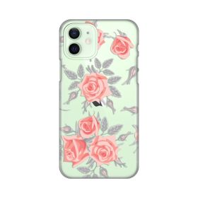 Silikonska futrola - maska print Skin za iPhone 12 6.1 Elegant Roses.