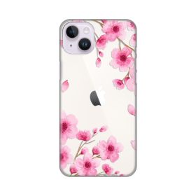 Silikonska futrola - maska print Skin za iPhone 14 Plus 6.7 Rose flowers.