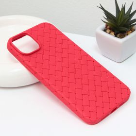 Futrola - maska Weave case za iPhone 14 Plus 6.7 crvena.