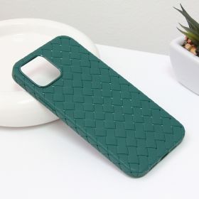 Futrola - maska Weave case za iPhone 12 6.1 zelena.