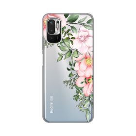 Silikonska futrola - maska print Skin za Xiaomi Redmi Note 10 5G Gentle Rose Pattern.