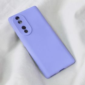 Futrola - maska Teracell Soft Velvet za Huawei Honor 70 ljubicasta.