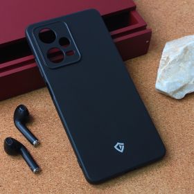 Futrola - maska Teracell Skin za Xiaomi Redmi Note 12 Pro 5G (EU) mat crna.