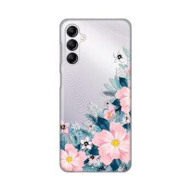 Silikonska futrola - maska print Skin za Samsung A145R Galaxy A14 4G Bright Flowers.