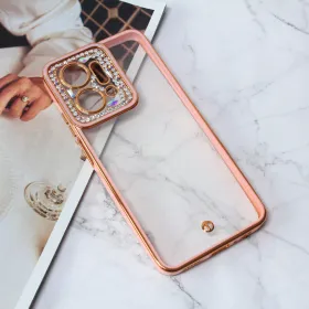 Futrola - maska Cirkon Camera za Huawei Honor X7a roze.