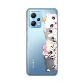 Silikonska futrola - maska print Skin za Xiaomi Redmi Note 12 5G (EU) Cats.