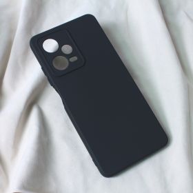 Futrola - maska Teracell Soft Velvet za Xiaomi Redmi Note 12 Pro 5G (EU) crna.