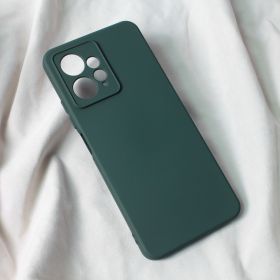 Futrola - maska Teracell Soft Velvet za Xiaomi Redmi Note 12 4G ((EU) tamno zelena.