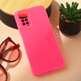 Futrola - maska Sparkle Dust za Xiaomi Redmi Note 11/Redmi Note 11s pink.