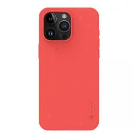 Futrola - maska Nillkin Scrub Pro za iPhone 15 Pro 6.1 crvena.