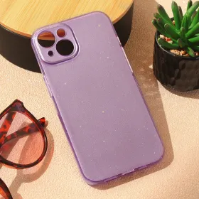 Futrola - maska Sparkle Dust za iPhone 15 6.1 ljubicasta.