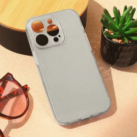 Futrola - maska Sparkle Dust za iPhone 15 Pro 6.1 srebrna.