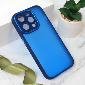Futrola - maska Shining Camera za iPhone 15 Pro 6.1 plava.