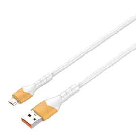 USB Data kabl Ldnio LS801 30W Fast micro USB beli 1m.