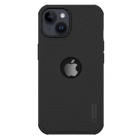 Futrola - maska Nillkin Scrub Pro za iPhone 15 6.1 (sa otvorom za logo) crna.