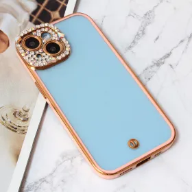Futrola - maska Cirkon Camera za iPhone 15 6.1 roze.