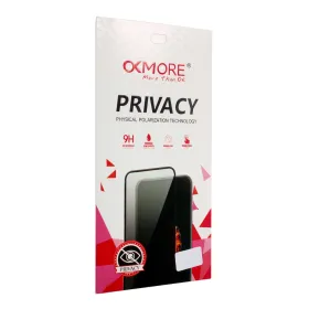 Zastitno staklo Zaštino staklo (glass) Privacy 2.5D Full glue za iPhone 15 Plus 6.7 crni.