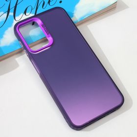 Futrola - maska providna za Samsung A146B Galaxy A14 5G ljubicasta.