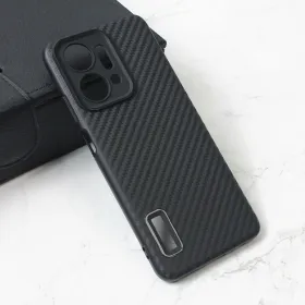 Futrola - maska Carbon Stripe za Huawei Honor X7a crna.