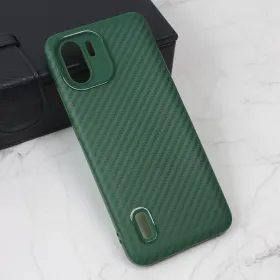 Futrola - maska Carbon Stripe za Xiaomi Redmi A2 zelena.