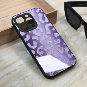 Futrola - maska Shiny glass za iPhone 14 Pro 6.1 ljubicasta.