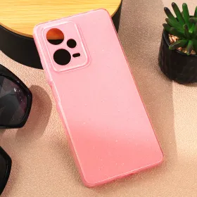 Futrola - maska Sparkle Dust za Xiaomi Redmi Note 12 Pro Plus (EU) roze.