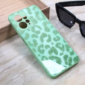 Futrola - maska Shiny glass za Xiaomi Redmi Note 12 4G (EU) svetlo zelena.