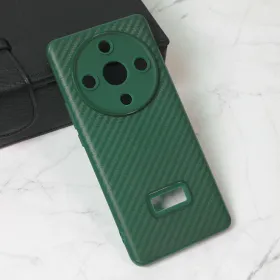 Futrola - maska Carbon Stripe za Huawei Honor Magic 6 lite zelena.